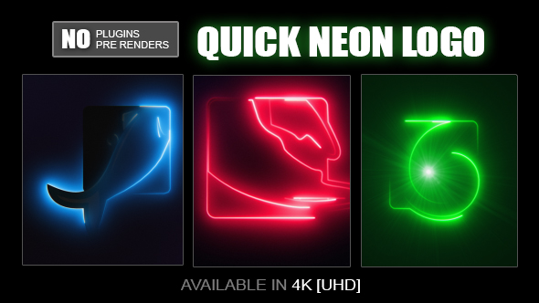 Quick Neon Logo