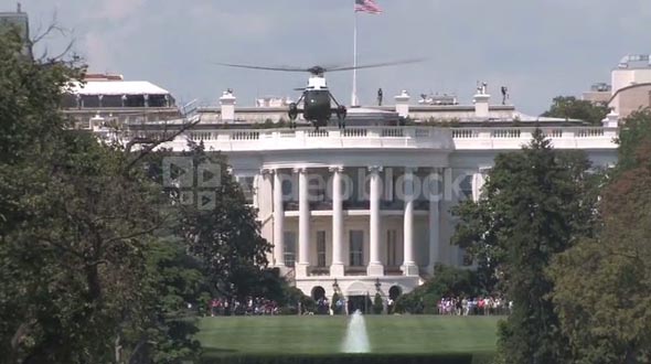 HD Washington DC White House Helicopter
