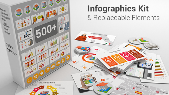 Infographics Kit & Replaceable Elements