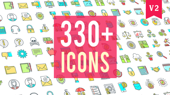 Icons Pack 330 Animated Icons