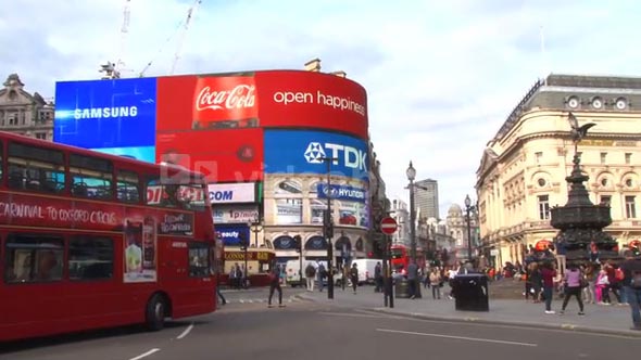Pan Of Piccadilly Circus