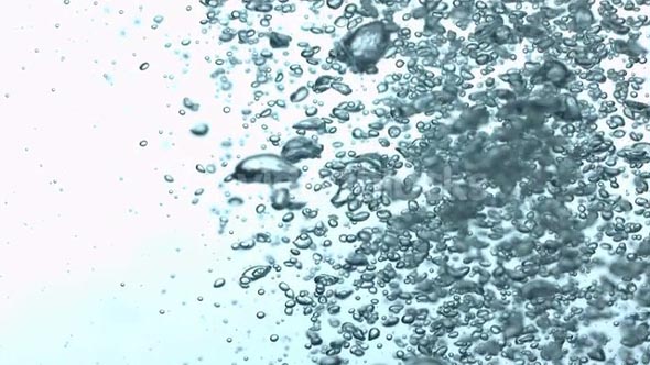 Slow Motion Bubbles Rushing to the Surface 2