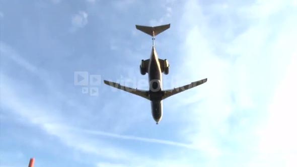 Plane Fly Over Fast