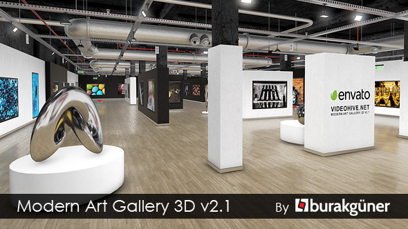  Modern Art Gallery 3D v2.1 