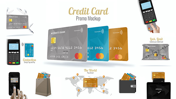 Credit Card Promo Mock-up
