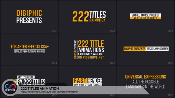 Titles Animation | Corporate