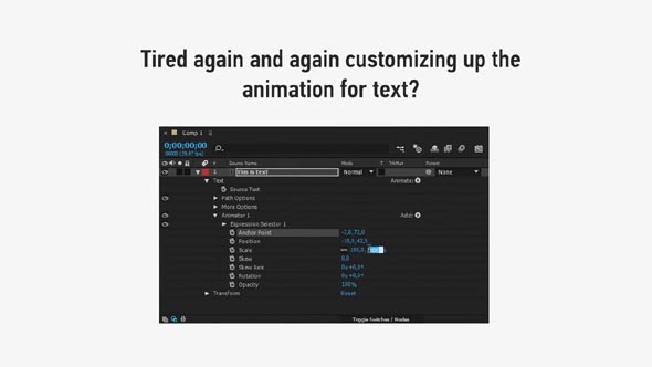 Text Animator Suite | After Effects Script