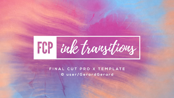 Ink Transitions - FCPX