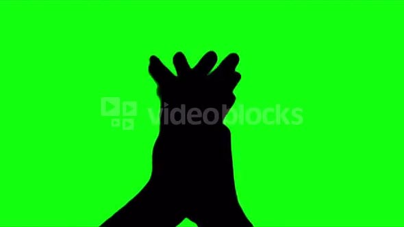 Clapping 3 green screen