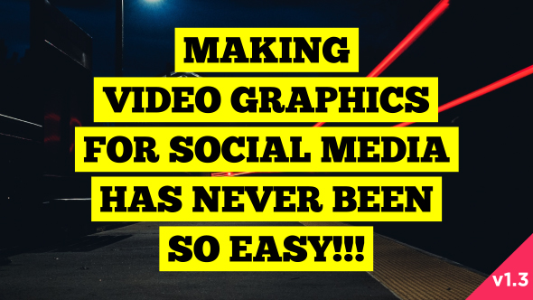 Social Media Video Graphics 