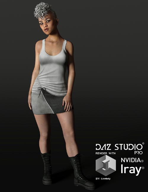 Devine Hide Outfit (converted from G3F) for Genesis 8 Females