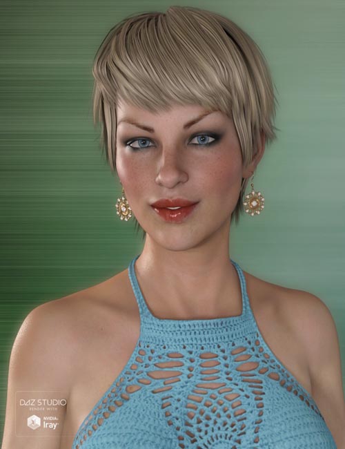 Gracy Hair for Genesis 3 and 8 Female(s)