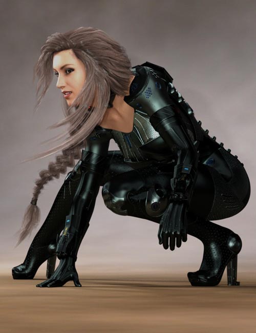 Cyber Siren Outfit for Genesis 8 Female(s)