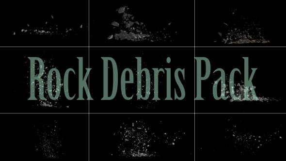 Rock Debris Pack 