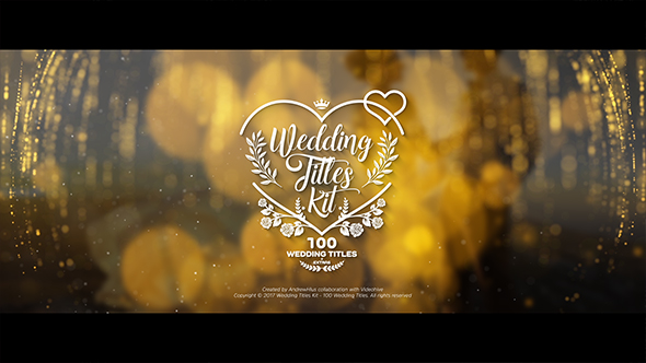 Wedding Titles Kit - 100 Titles