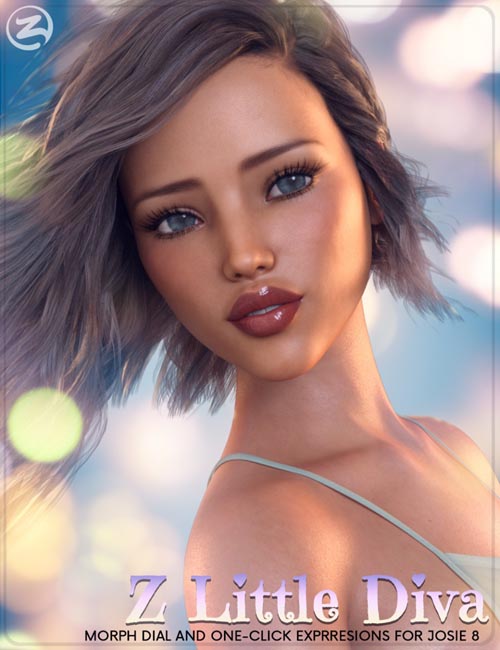 Z Little Diva - Morph Dial and One-Click Expressions for Teen Josie 8