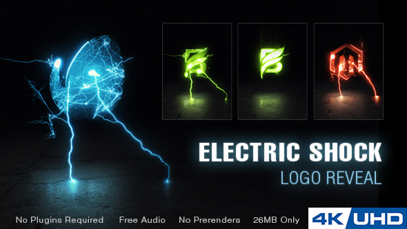 Electric Shock Logo Reveal 