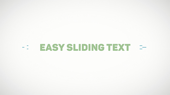  Easy Sliding Text 
