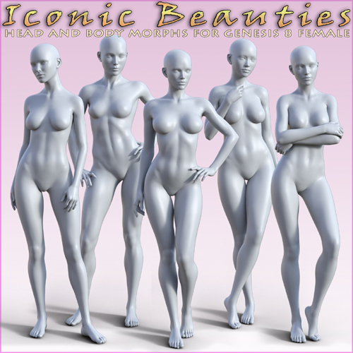 HFS Iconic Beauties for Genesis 8 Females