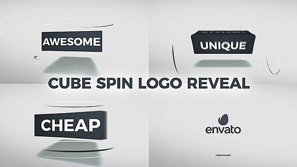 Cube Spin Logo Reveal