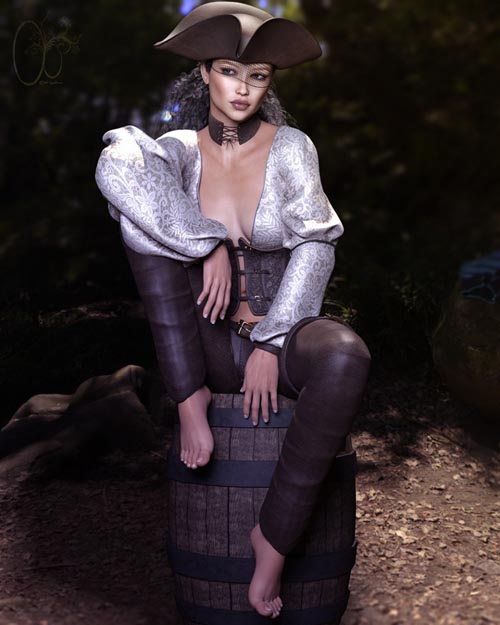 CB Saltair Clothing Set for Genesis 3 and 8 Female(s)