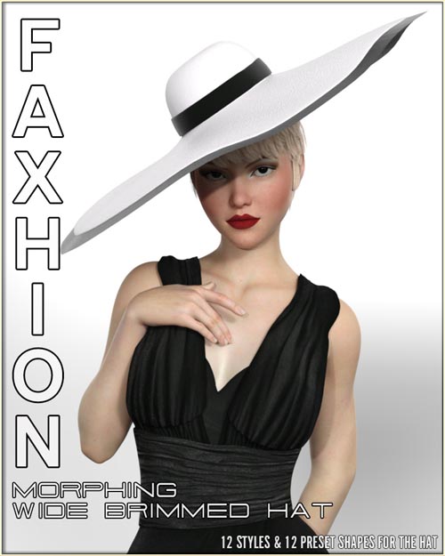 Faxhion - Morphing Wide Brimmed Hat