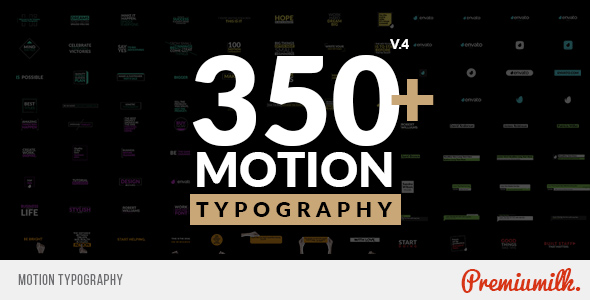Motion Typography 
