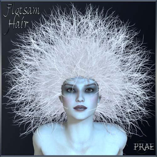 Prae-Flotsam Hair V4 Poser