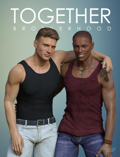 Together: Brotherhood Poses for Genesis 8 Male(s)