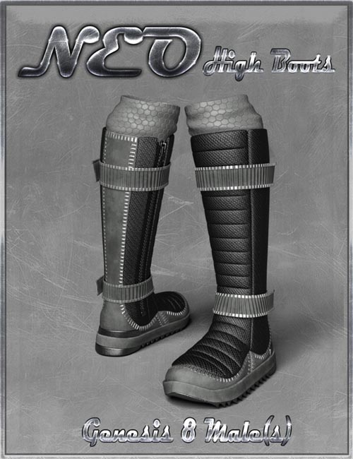 NEO High Boots and High Top Sneaker for Genesis 8 Male(s)