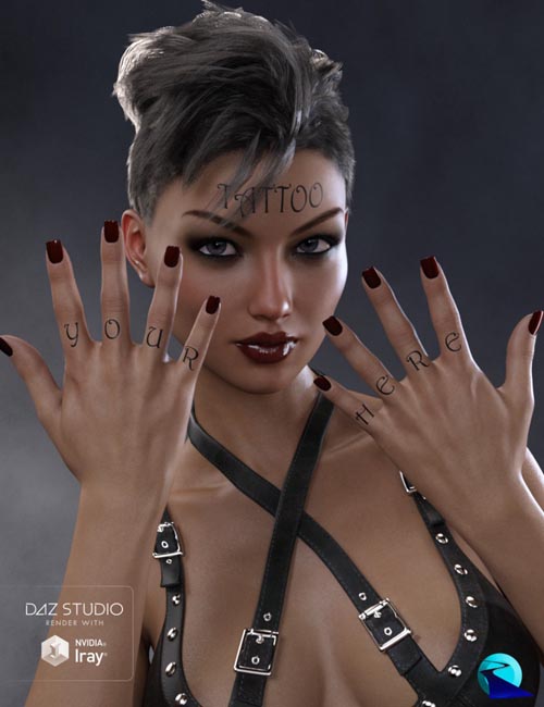 Word Tattoo for Genesis 3 and 8 Female