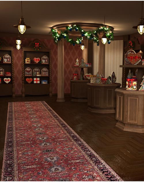 Victorian Gift Shop for Poser and DS