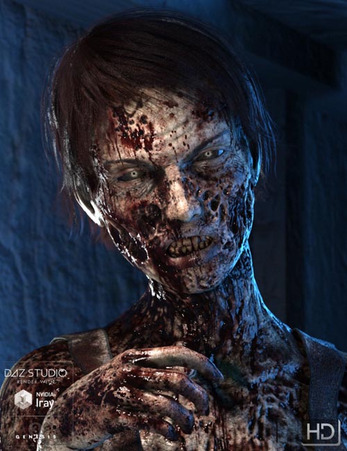 Ultimate Zombie HD for Genesis 3 Female