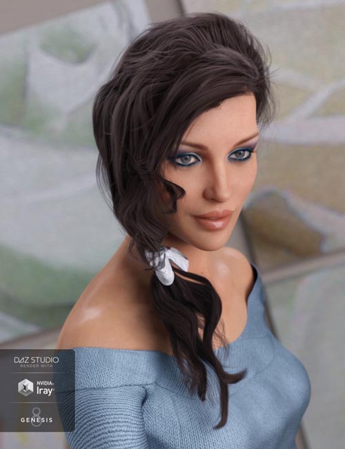 Orphelia Hair for Genesis 3 and 8 Female(s)