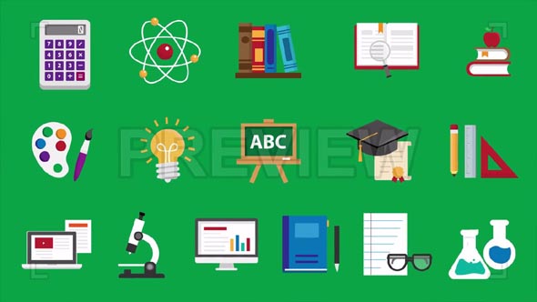 16 Education Icons Pack