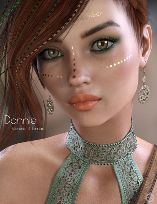 P3D Danny for Genesis 3 and 8 Female