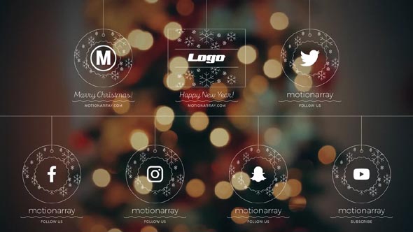 Christmas Corporate & Social Media Logo Reveals