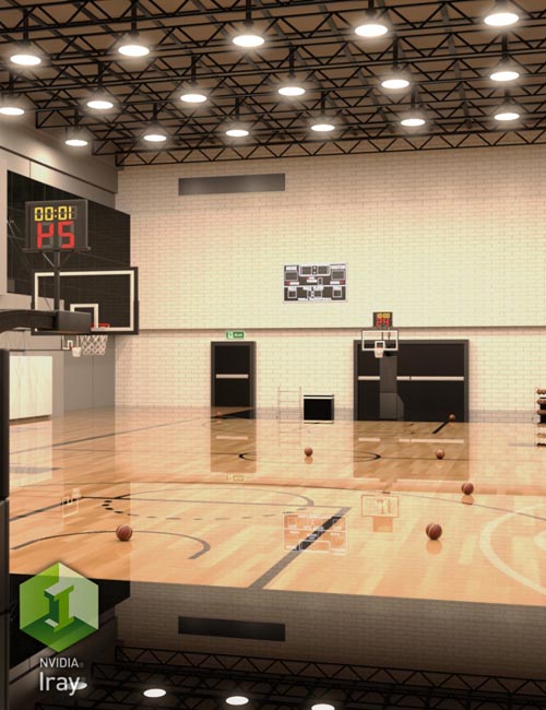 Basketball Practice Court
