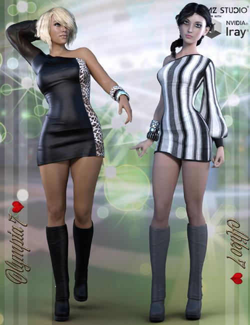 Belladonna Outfit for Genesis 3 Females