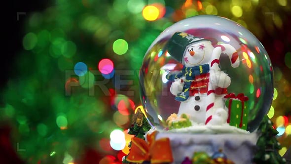 Snowman Sphere Christmas