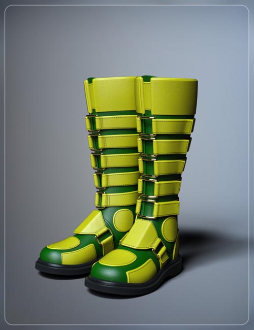 Extreme Boots for Genesis 3 and 8 Female(s)