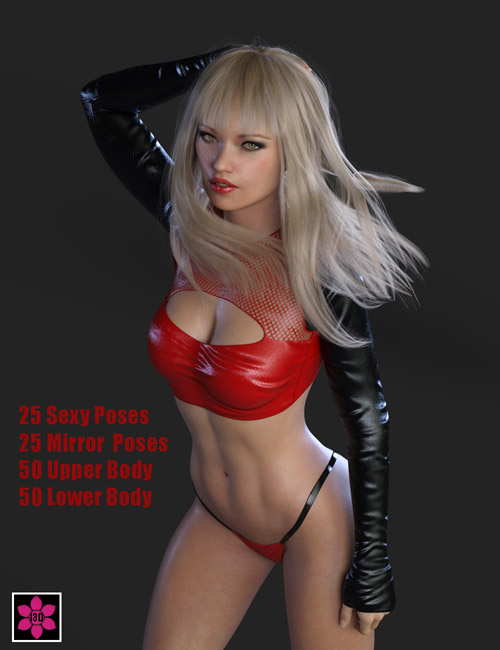 i3D So Seductive Pose Collection For Genesis 8 Female