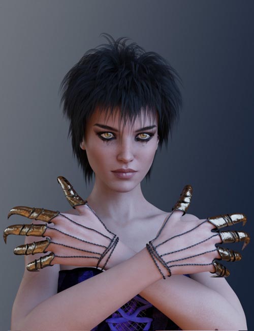 Night Claws for Genesis 3 and 8 Female