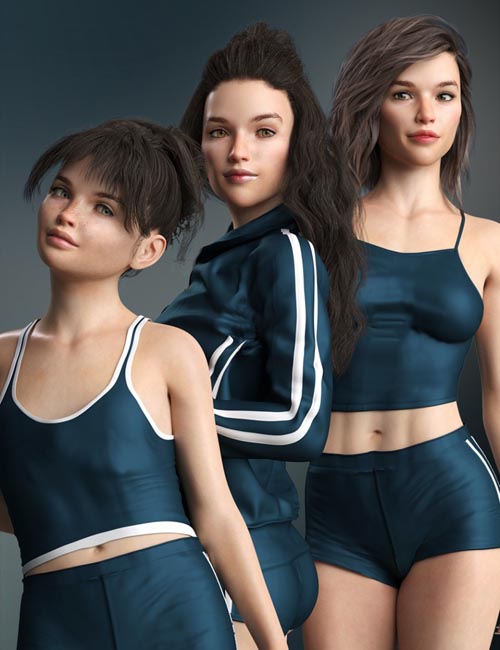 LY Glitter Sweet Girls for Growing Up for Genesis 8 Female(s)