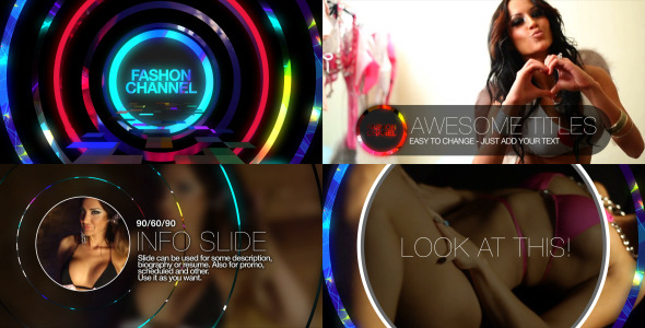 Fashion channel - Broadcast Design Package 