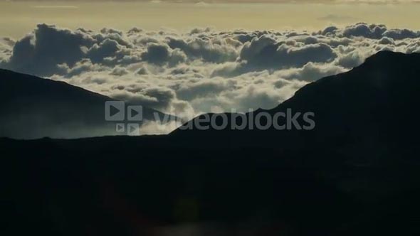 Haleakala Volcano Above The Clouds
