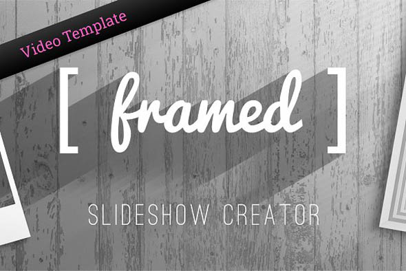 Framed - Slideshow Creator - AE