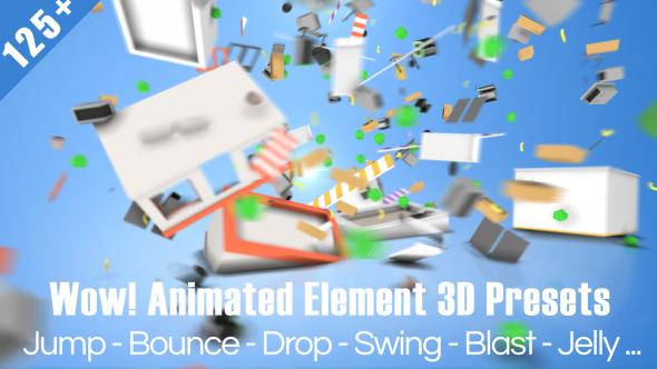 Wow! Dynamic Element 3D Presets