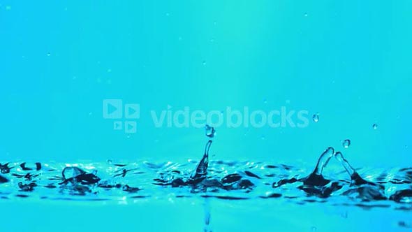 Slow Motion Skipping Rocks on Water Pattern
