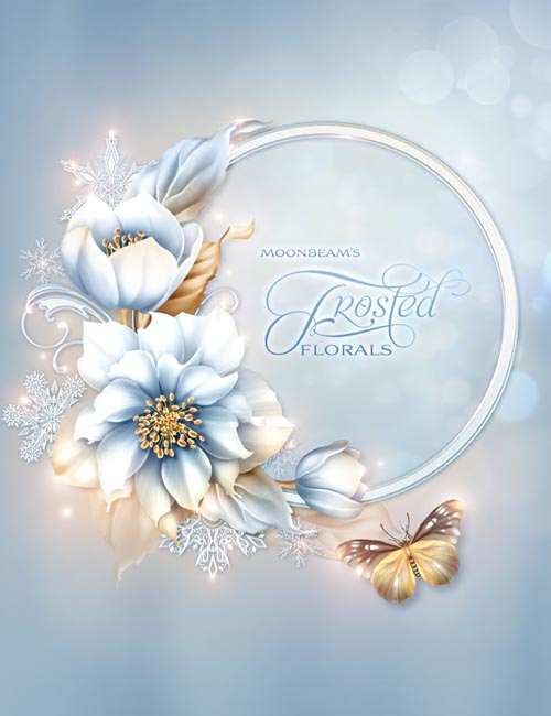 Moonbeam's Frosted Florals